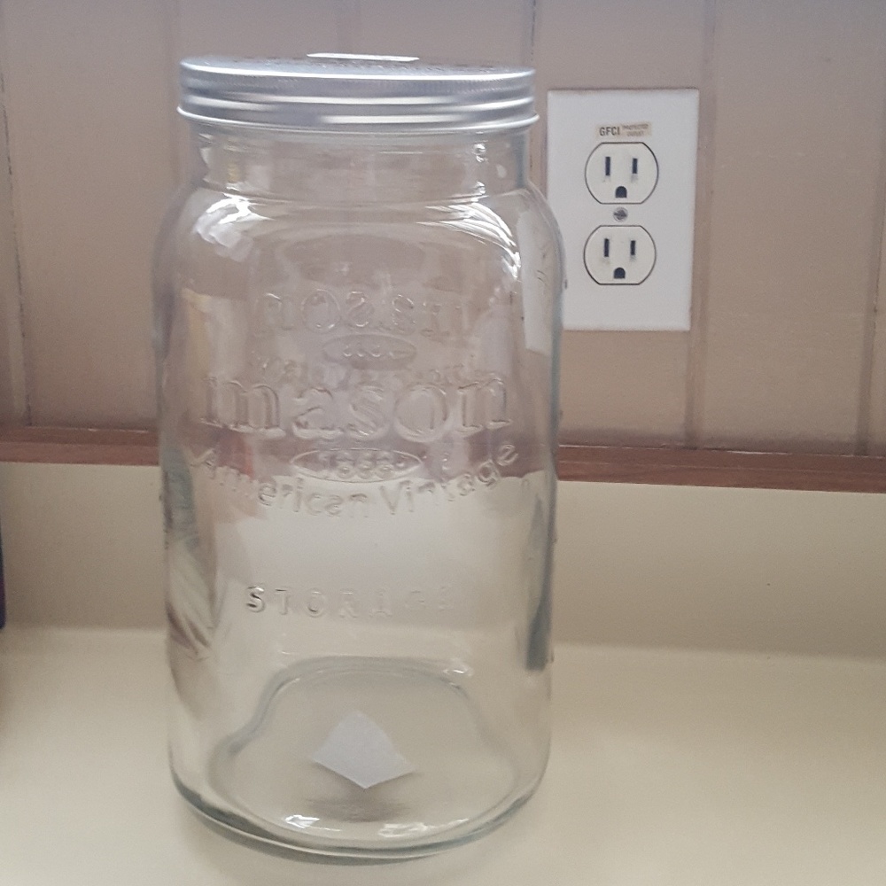 4 Liter Mason Jar
